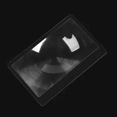 PVC Bookmark Magnifier, Portable, 8.5 x 5.5 cm Fresnel