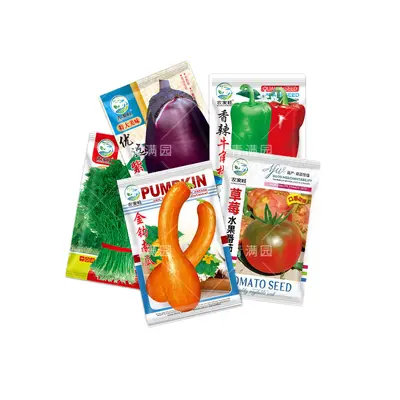 Spring Vegetable and Fruit Seeds: Lettuce, Beans, Corn, Watermelon, Tomato, Pepper - 6