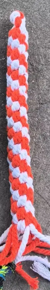 Cotton Rope Chew Toy for Dogs, Bite-Resistant, Interactive Training Toy - 9