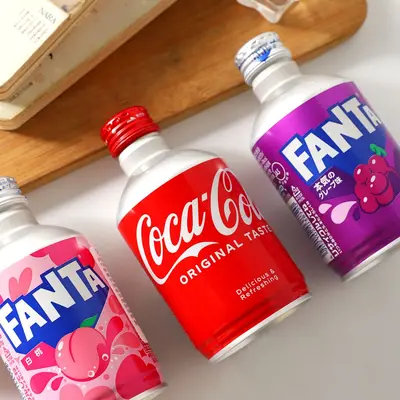 Japan-Imported Coca-Cola Mini Bullet Cola, Carbonated Drink 300ml Aluminum Can