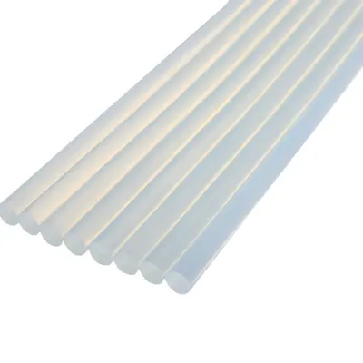 Weiwang White Translucent 10kg Hot Melt Glue Sticks Heated High-Viscosity Eco-Friendly Resin Glue 7mm Glue Sticks Hot Melt Rods Wholesale