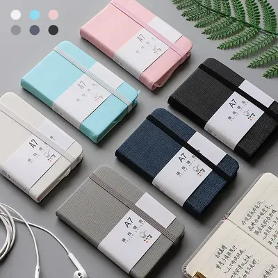 A6 and A7 Mini Pocket Notebook Financial Planner