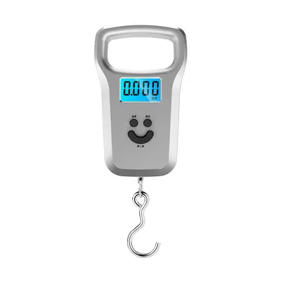 Rechargeable digital luggage scale, 50 kg capacity