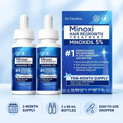 Minoxidil Essence 5% Concentration Hair Growth Activating Hair Follicles Thickening 60ml Dropper Bottle In Stock Unisex