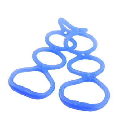Silicone Resistance Band with Seven Holes for Strength Training and Yoga - 6