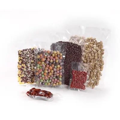 Vacuum bag food vacuum packaging bag transparent plastic lock bag air removal compression bag freshness preservation vacuum bag wholesale