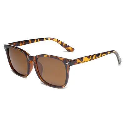 Night Vision Glasses Square Frame Polarized Sunglasses - 10