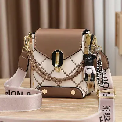 Manufacturer's New Summer Bag Korea Style Simple Small Square Bag Fashion Versatile Single Shoulder Cross Body Fashion Mini Mobile Phone Bag Women's Bag - 13