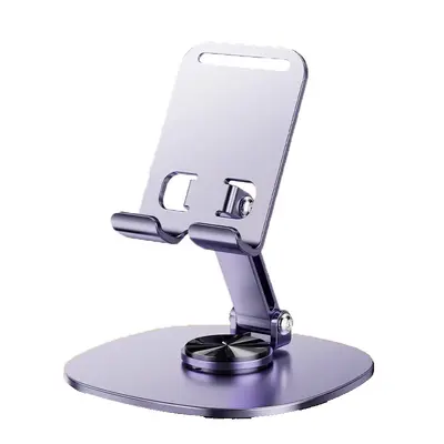 All-Metal Rotating Foldable Desktop Phone Stand - 6