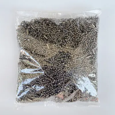 2.4 mm Iron Metal Wavy Bead Chain for Doll Tags and DIY Jewelry - 9