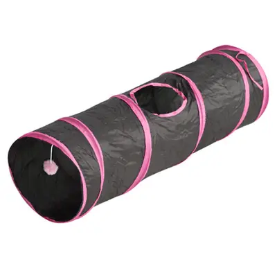 Foldable All-in-One Cat Tunnel Toy, for Self-Play - 10
