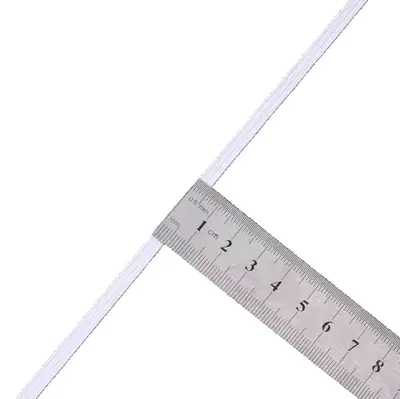 4 cm Flat Elastic Band for Woven Waistbands, 3 mm, 10 m - 9