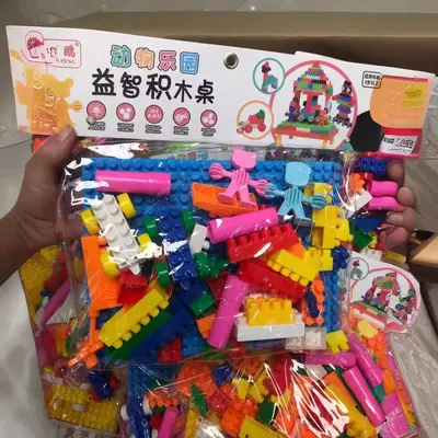 Kinder-DIY-Großpartikel-Kunststoffbausteine - 4
