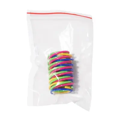 逗猫神器猫咪自嗨解闷玩具彩色塑料小弹簧逗猫棒幼猫逗猫用品耐咬 - 6