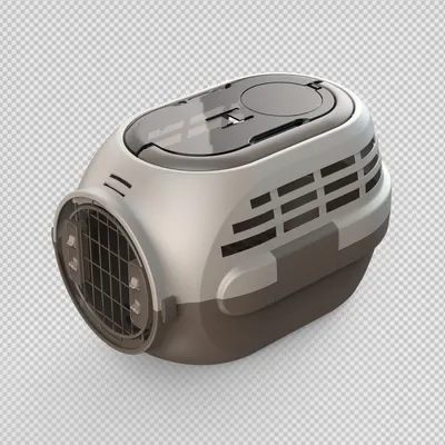 Portable Pet Carrier with Skylight for Cats Outdoor Travel, Breathable Car Transport Box, Detachable Cat Cage