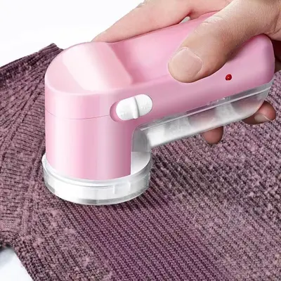 Electric Fabric Shaver Rechargeable Pilling Remover - 4