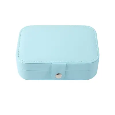 Halsketten-Ring-Schmuck-Aufbewahrungsbox Mädchen-Stil tragbare Schmuckbox kleine Ohrringe Ring Schmuckbox - 6