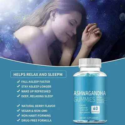 Ashwagandha-Weichgummi Sportliche Erholung