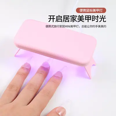 Mini USB LED tırnak lambasına, fototerapi, oje kurutma - 3