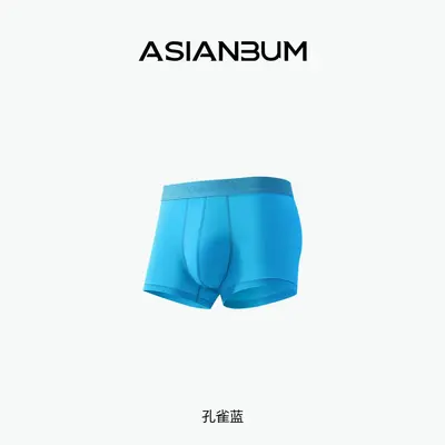 Asianbum Erkek Boxer İç Çamaşırı Buz İpeği U Çıkıntılı - 9