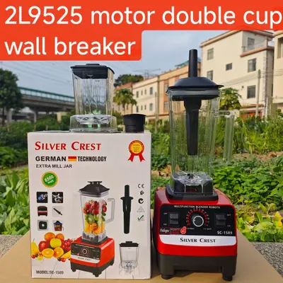 8-in-1 blender, 4L kapasiteli, paslanmaz çelik, ticari - 11