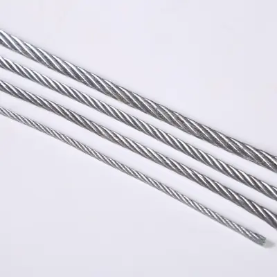 Verzinktes Stahlseil 2-4 mm für Aufzüge und Bau