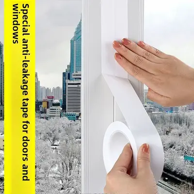 Windschutzband aus Gewebe für Tür- und Fensterspalte, wasserdicht und insektensicher