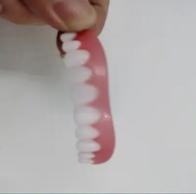厂家直供假牙贴 仿真牙齿 仿真牙套 防露齿假牙套 现货smile
