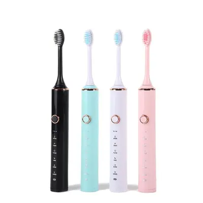 Sonic Smart Electric Toothbrush X-18, 6 Modes with Sterilization, Couple Set - 5