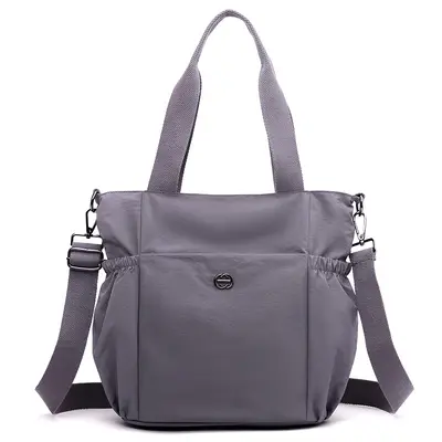 Lightweight Nylon Women's Shoulder Bag, Large Capacity Daily Use - 9