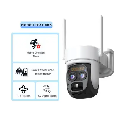 2K AI camera with night vision wireless network camera - 4