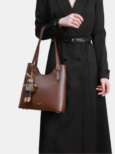 Women's Tote Bag Large Capacity Underarm Bucket Bag Autumn Winter