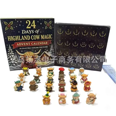 Highland Cow Magic Advent Calendar