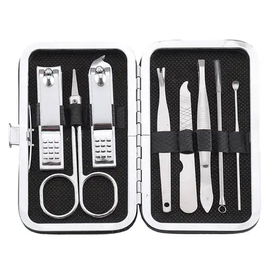 Nail and Pedicure Clipper Set, Stainless Steel, 7-Piece - 6