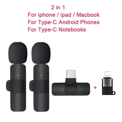 K1K9pro kablosuz yaka mikrofonu dış mekan cep telefonu canlı yayın mikrofonu mini gürültü azaltma yaka mikrofonu - 12