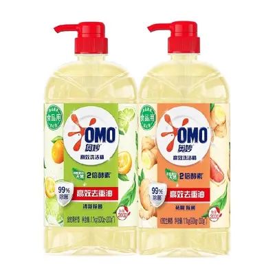Aomiao Dishwashing Liquid Family Size 1.1kg, Strong Degreasing