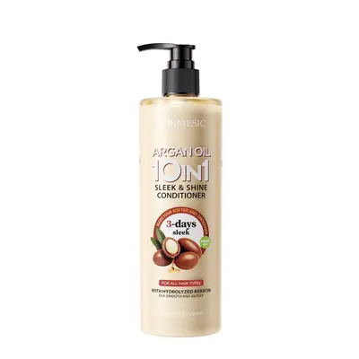 KORMESIC Arganöl Shampoo und Conditioner, feuchtigkeitsspendend und glänzend - 10