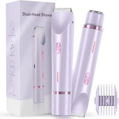 Grenzüberschreitender Doppelkopf-Rasierer und Haarentferner für Damen, Intimbereich-Trimmer, elektrischer Rasierer, Damen-Haarentfernungsgerät, Amazon