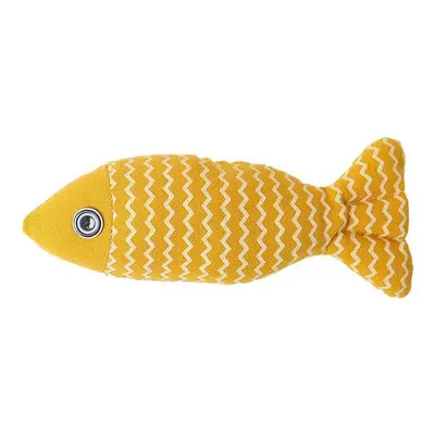 Linen Fish Cat Toy with Catnip, Chewing and Teeth Cleaning for Kittens - 6