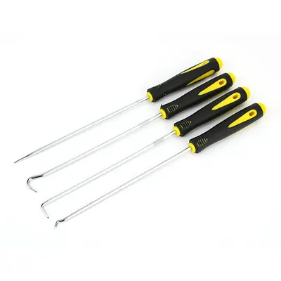Yingbo Yağ Keçesi Kancası 4 Parça Set, O-Ring Sökme Aracı - 8