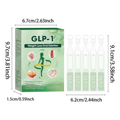 跨境爆款TK专供 GL-1 Moringa Drops塑形口服溶液5pcs
