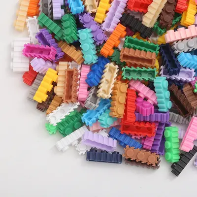 LEGO ile uyumlu 8mm küçük parçacık toplu tartı yapı taşları toptan çocuk el yapımı malzemeler eğitici bulmaca oyuncaklar