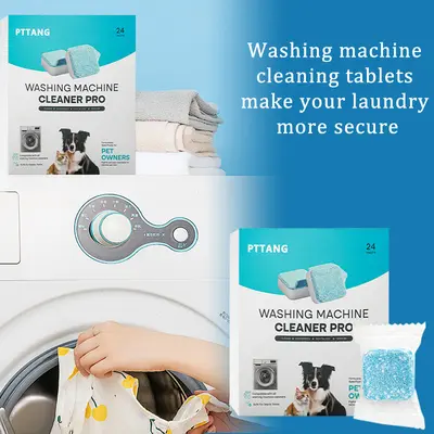 Household Washing Machine Drum Cleaning Tablets, Disinfecting and Deodorizing - 3
