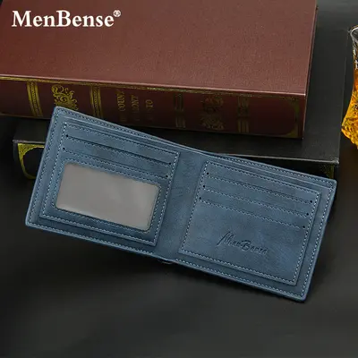 MenBense kurze Herrenbrieftasche mit mehreren Kartenfächern - 4