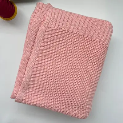 Embroidered Newborn Baby Blanket, Small Children's Quilt - 10