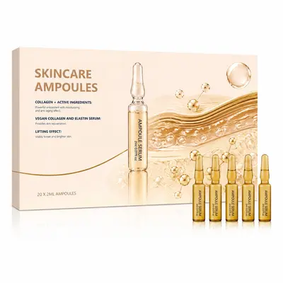 SKINCARE AMPOULES Collagen Peptide Essence 2ml*20 Skincare Ampoule Set