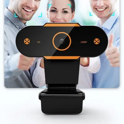 Computer Camera A11 HD 1080P Network Live Streaming with Microphone 2-in-1 Desktop Computer Camera