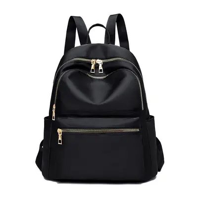 Women's Small Oxford Fabric Backpack, Versatile Canvas Style - 6
