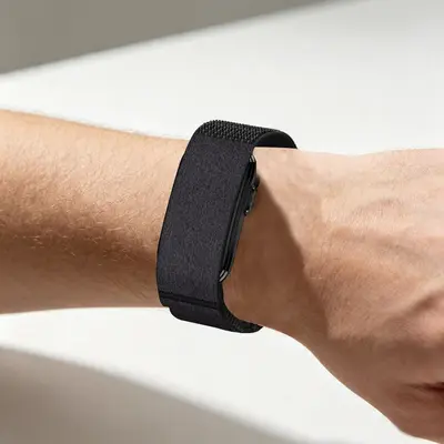 Garmin CIRQA Smart Band uyumlu naylon kordon, cırt cırtlı, ekransız
