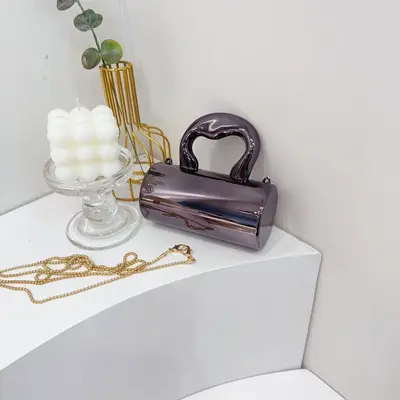 2026 Acrylic Chain Strap Handbag - 13